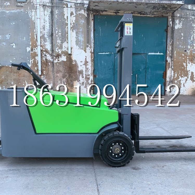 岚山区小型电动叉车1吨2吨步行站驾式电瓶堆高充电装卸车液压升降车铲车