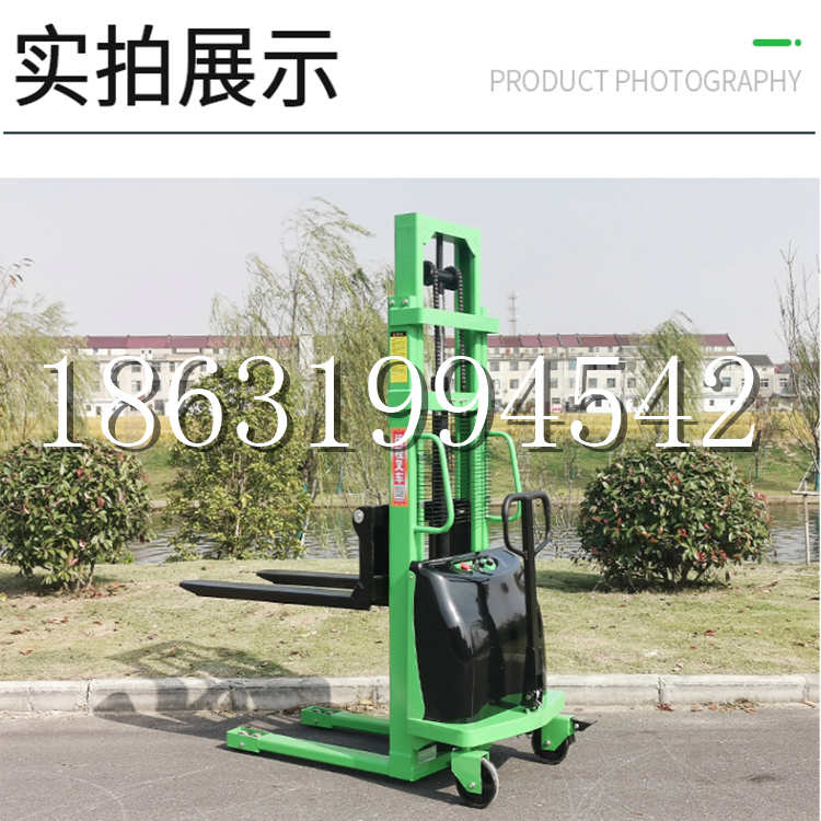 岚山区电动叉车堆高车液压铲车电瓶1吨2吨站驾步行式小型全自动叉车